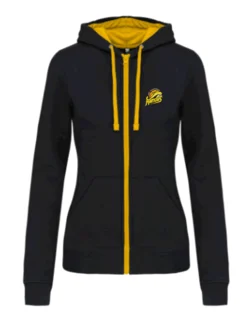 Veste capuche coton femme